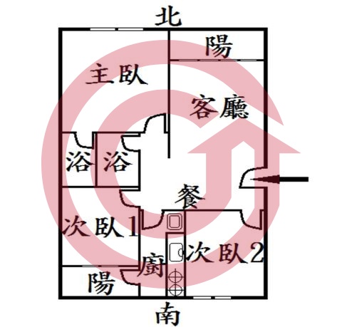 格局圖