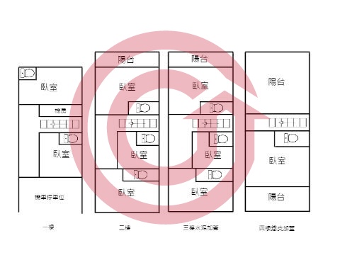 格局圖