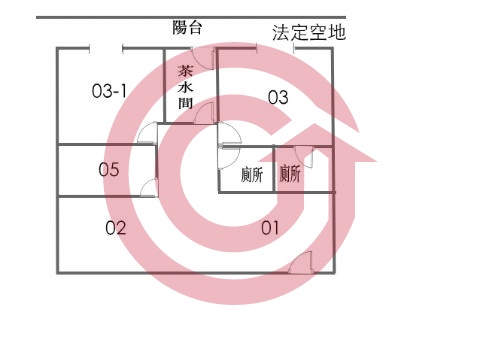 格局圖