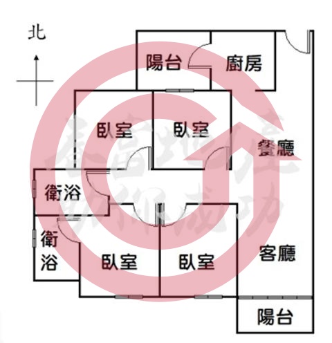 格局圖