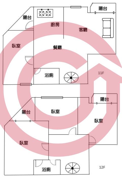 格局圖