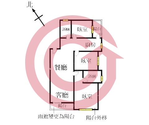 格局圖