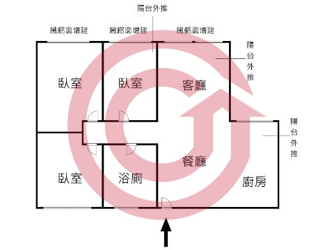 格局圖