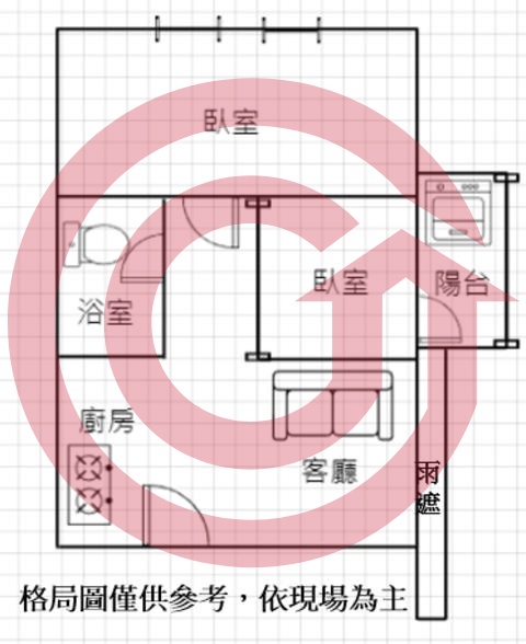 格局圖