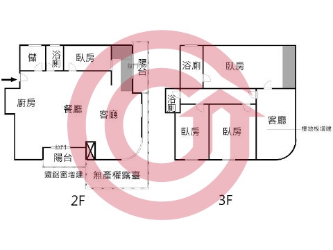 格局圖