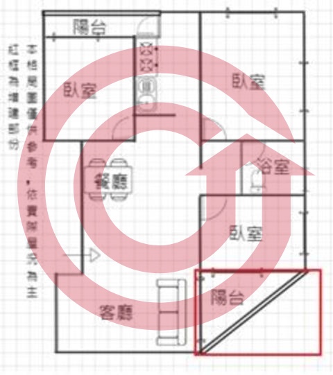 格局圖