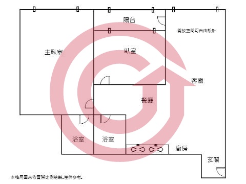 格局圖