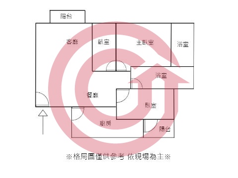 格局圖