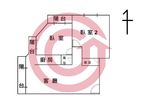 格局圖