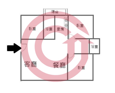 格局圖