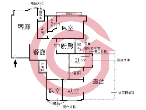 格局圖