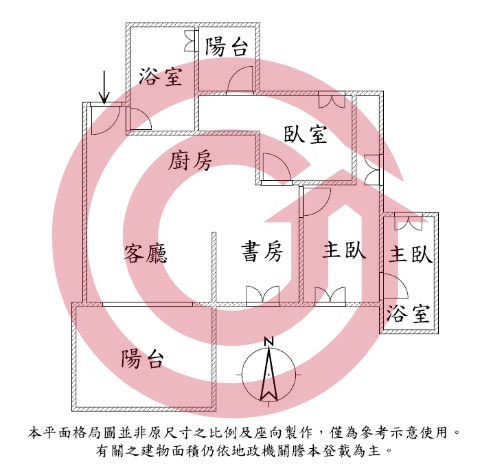 格局圖