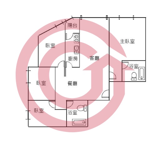 格局圖