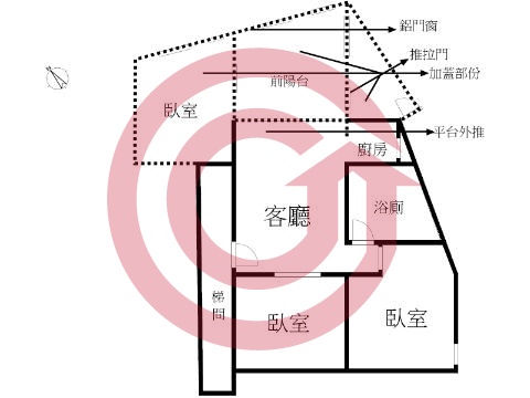 格局圖