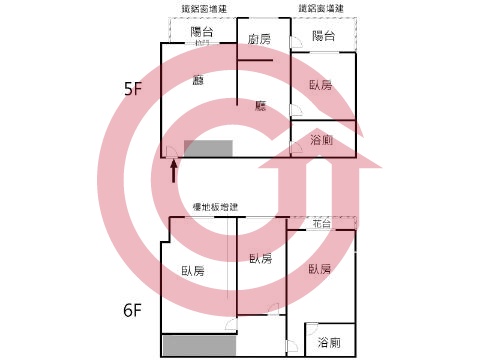 格局圖