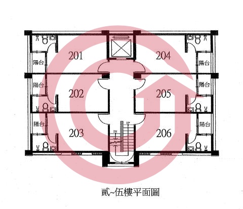 格局圖