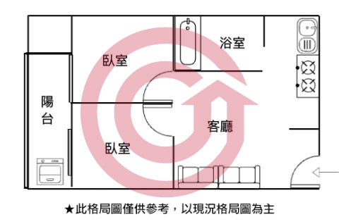 格局圖