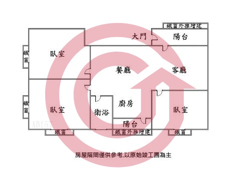 格局圖