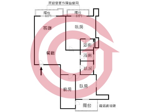 格局圖