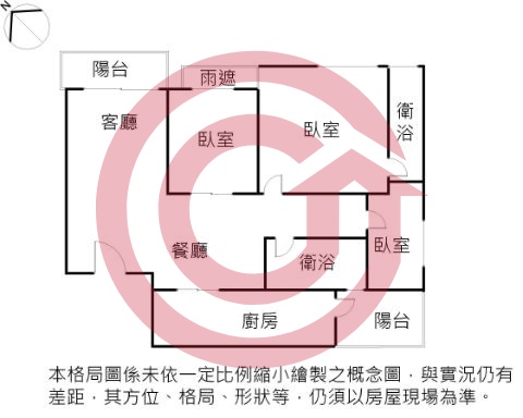 格局圖