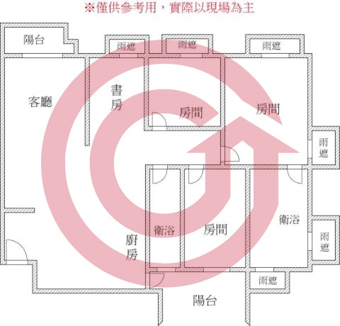 格局圖