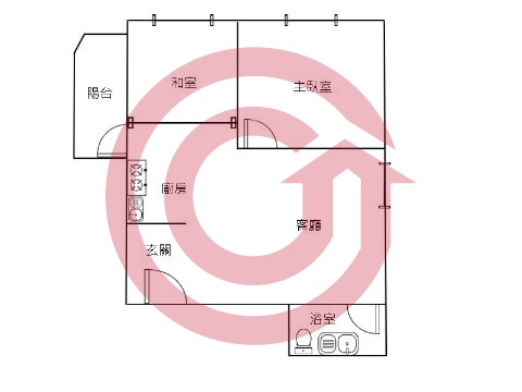 格局圖