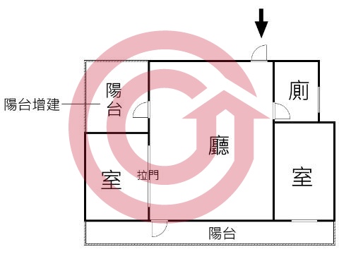 格局圖