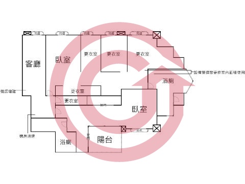 格局圖