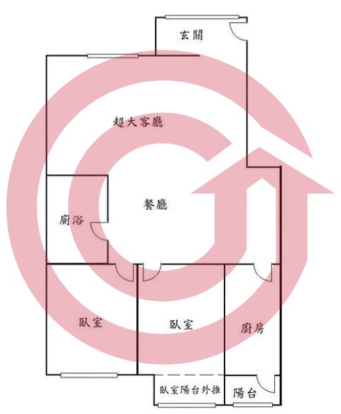 格局圖