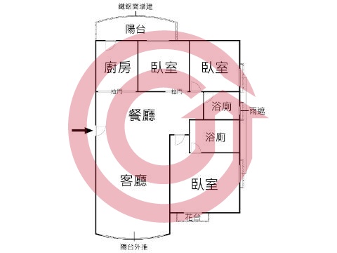 格局圖