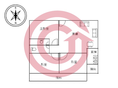 格局圖