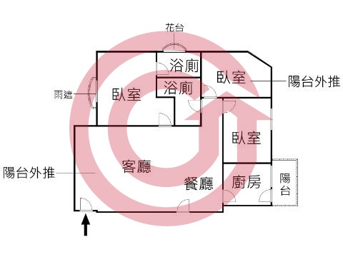 格局圖