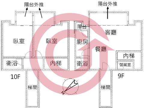 格局圖