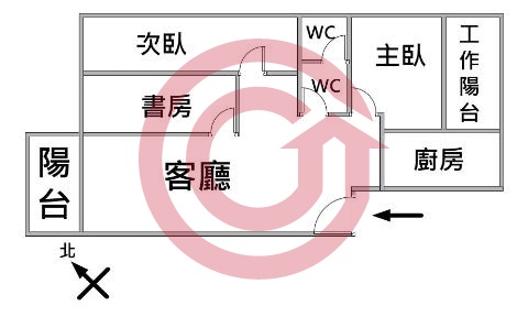 格局圖