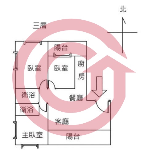 格局圖