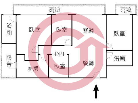 格局圖