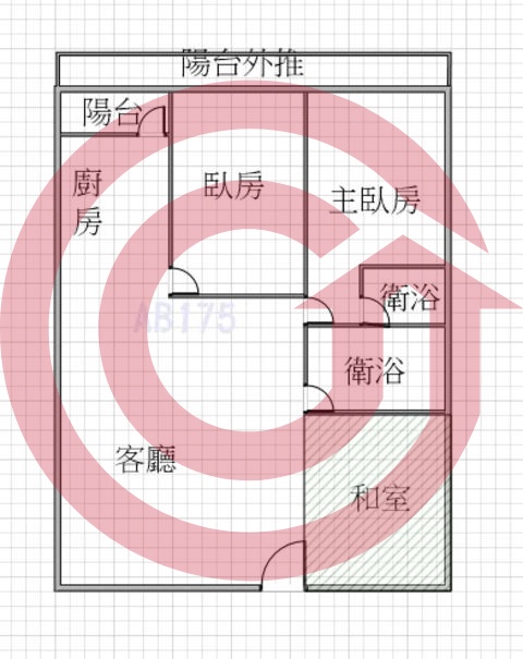 格局圖