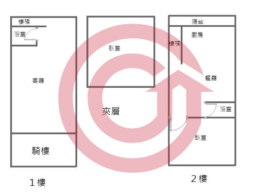 M)軟體園區旁臨路邊間1+2樓店住| 台中市大里區公園街綠意親境房屋