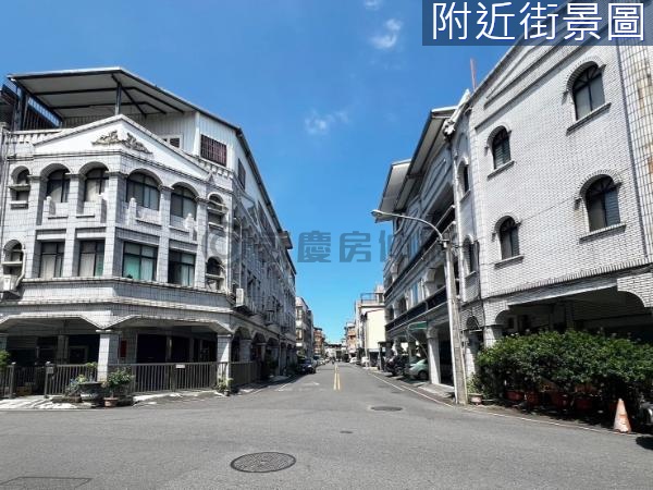 宜蘭市中心大面寬雙面路住宅區建地