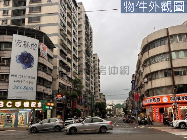  💎近武廟建國一路三角窗旁邊間黃金大店面