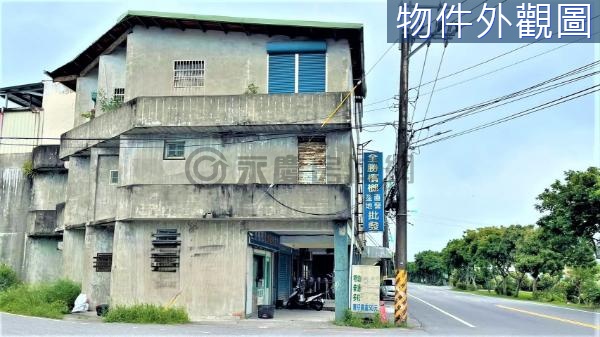 五結國中旁大馬路三角窗金店面