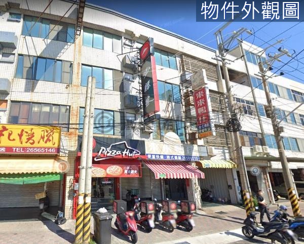 @梧棲熱鬧文化路商圈臨路30米大地坪穩定收租透店