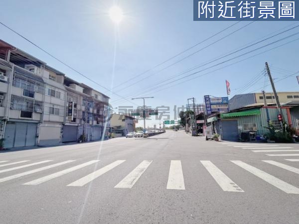 大里中投臨路大面寬農地筏式地基鋼骨廠房