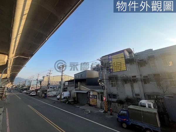 竹東沿河街臨路角間大面寬廠房