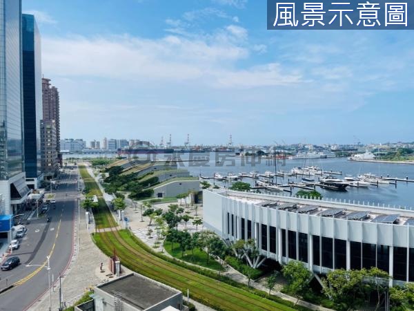 亞洲新灣區永久棟距海景第一排雙套房						