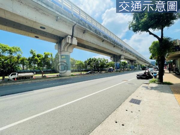 長庚A8捷運方正建地，臨40米馬路