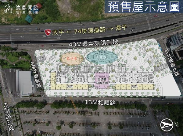 @【豐邑太原YES】中國醫旁E3棟邊間三房平車