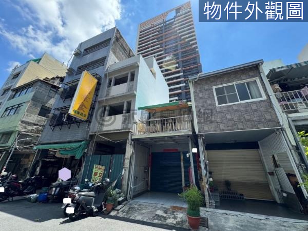 商二用地南台橫路10米正街上全新建築尚末完工