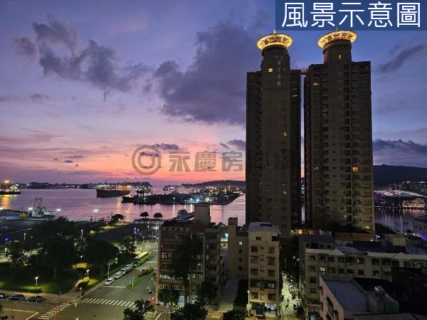 亞灣面面無敵海景渡假美2房