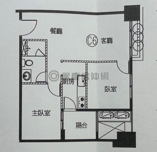 櫻花市鎮之櫻🌸兩房平車 ♡ 朝東南